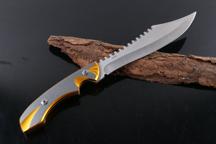 Columbia tiger head M730 fixed blade camping knife machete UD404961
